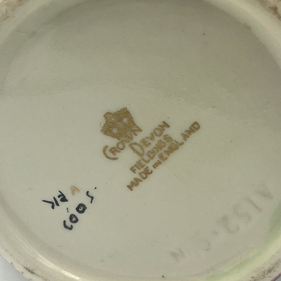 7 inch Tumbling Flowers Vase Crown Devon Fieldings - Picture 5 of 8